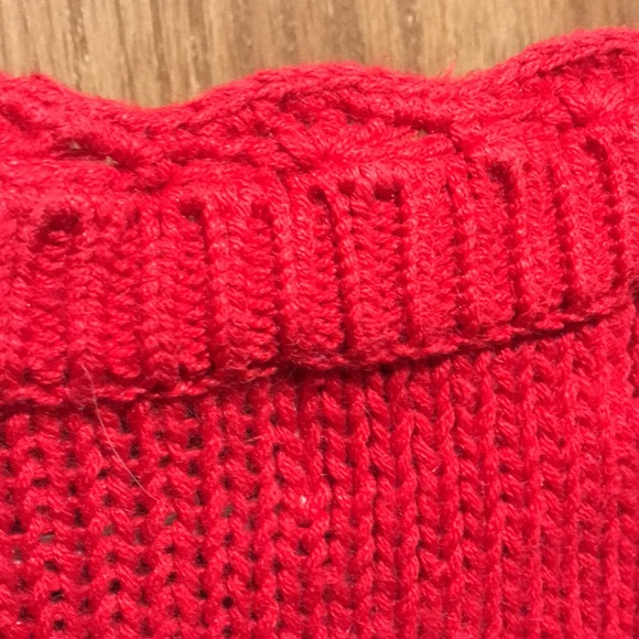 62 East M Heavy Knit Sweater Embroidered Vintage - Picture 12 of 13